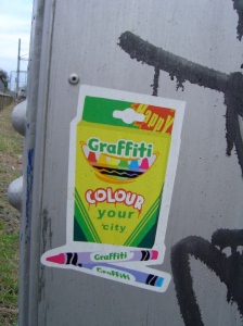 Happy - Graffiti Colour My World in Brunswick
