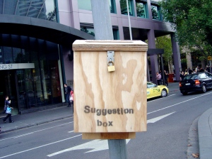 Nick Ilton, Suggestion Box, Melbourne