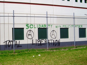 Anarchist graffiti in Brunswick