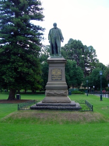 James White, Memorial to George Lansell