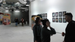 My terrible photos of the Cultural Candy exhibition.